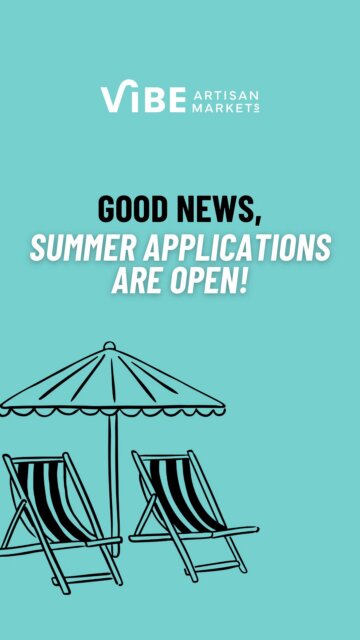 ☀️Summer Market applications are now open!☀️

We are excited to announce new dates and opportunities for @vibeartisanmarkets across multiple cities, including our brand 𝙉𝙀𝙒 𝙎𝙖𝙣 𝙁𝙧𝙖𝙣𝙘𝙞𝙨𝙘𝙤 𝙡𝙤𝙘𝙖𝙩𝙞𝙤𝙣 as well as Houston, Austin and Denver. 

Each market is professionally curated to highlight exceptional artists and makers while creating a meaningful experience for both exhibitors and shoppers.

🌀If you’re looking to grow your brand, connect with a supportive creative community and be part of beautifully produced markets this summer, we would love for you to apply.

𝙇𝙞𝙣𝙠 𝙞𝙣 𝙗𝙞𝙤 𝙩𝙤 𝙖𝙥𝙥𝙡𝙮.⬅️⬅️⬅️

SAN FRANCISCO - July 18 + 19
AUSTIN - July 25 + 26
DENVER - August 8 + 9
HOUSTON - August 22 + 23