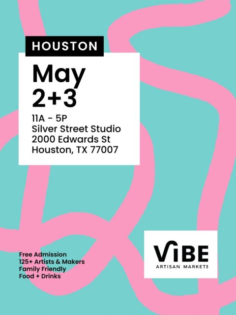 💙 𝗛𝗼𝘂𝘀𝘁𝗼𝗻’𝘀 𝗦𝗽𝗿𝗶𝗻𝗴 𝗩𝗶𝗯𝗲 𝗔𝗿𝘁 𝗙𝗮𝗶𝗿 returns but to our new home at @sawyeryards Silver Street May 2 + 3. A lively new art experience debut that you just can’t miss! 

𝗙𝗥𝗘𝗘 𝗮𝗱𝗺𝗶𝘀𝘀𝗶𝗼𝗻 | 𝗳𝗮𝗺𝗶𝗹𝘆 𝗳𝗿𝗶𝗲𝗻𝗱𝗹𝘆

𝟭𝟮𝟱+ 𝗮𝗿𝘁𝗶𝘀𝘁𝘀, 𝗺𝗮𝗸𝗲𝗿𝘀 & 𝗰𝗿𝗲𝗮𝘁𝗶𝘃𝗲𝘀 | 𝗺𝘂𝘀𝗶𝗰 @smylz4mylz | 𝗖𝗼𝗰𝗸𝘁𝗮𝗶𝗹 𝗯𝗮𝗿 by @peakbev | 𝗟𝗼𝗰𝗮𝗹 𝗕𝗿𝗲𝘄𝗲𝗿𝘆 @megatonbrewery | 𝗖𝗼𝗳𝗳𝗲𝗲 𝗕𝗮𝗿 @snobscoffeeco | 𝗔𝗿𝘁 𝗚𝗮𝗹𝗹𝗲𝗿𝘆 | Globally inspired foods @tintinhtx & @tradicion.cdmx | 𝗟𝗼𝘂𝗻𝗴𝗲 & 𝗙𝗿𝗲𝗲 𝗗𝗿𝗶𝗻𝗸𝘀 @topochicousa 

🛍️ 𝗦𝘄𝗮𝗴 𝗕𝗮𝗴𝘀 to the first 25 people through the door each day! 

𝗛𝗼𝘂𝘀𝘁𝗼𝗻’𝘀 𝗦𝗽𝗿𝗶𝗻𝗴 𝗩𝗶𝗯𝗲 𝗔𝗿𝘁 𝗙𝗮𝗶𝗿
🗓️ May 2 + 3 | 11pm-5pm
📍 @sawyeryards Silver Street Warehouse
2000 Edwards St | Houston TX