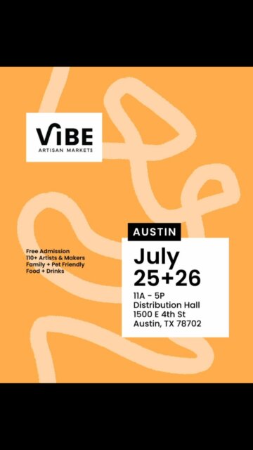 ๐๐ป๐๐ป๐๐ป Come hangout for the best days of the week, today and tomorrow, with @vibeartisanmarkets and over 100 artists & makers for ๐๐๐๐๐ถ๐ป ๐ฆ๐๐บ๐บ๐ฒ๐ฟ ๐ฉ๐ถ๐ฏ๐ฒ!
๐๐ฅ๐๐ ๐๐ผ ๐ฎ๐๐๐ฒ๐ป๐ฑ | ๐ฝ๐ฒ๐ & ๐ณ๐ฎ๐บ๐ถ๐น๐ ๐ณ๐ฟ๐ถ๐ฒ๐ป๐ฑ๐น๐
๐๏ธ ๐๐๐น๐ ๐ฎ๐ฑ-๐ฎ๐ฒ | ๐ญ๐ญ๐๐ - ๐ฑ๐ฃ๐
๐ @distributionhall
๐ญ๐ญ๐ฌ ๐๐ฟ๐๐ถ๐๐ฎ๐ป๐ & ๐ ๐ฎ๐ธ๐ฒ๐ฟ๐: Discover unique, handcrafted arts from local talents.
๐๐ผ๐บ๐ฝ๐น๐ถ๐บ๐ฒ๐ป๐๐ฎ๐ฟ๐ ๐๐ผ๐ฐ๐ธ๐๐ฎ๐ถ๐น๐: Enjoy delicious cocktails courtesy of @peakbev and free @topochicousa
๐๐ฟ๐ ๐๐ฎ๐น๐น๐ฒ๐ฟ๐: Explore and purchase exceptional pieces from our curated selection.
๐๐ฒ๐น๐ถ๐ฐ๐ถ๐ผ๐๐ ๐๐ผ๐ผ๐ฑ: Savor delights from globally inspired guest chefs.
๐๐ถ๐๐ฒ ๐ ๐๐๐ถ๐ฐ: Groove to vinyl jams from @smylz4mylz
๐๐ผ๐ณ๐ณ๐ฒ๐ฒ ๐๐ผ๐๐ฒ๐ฟ๐: Visit our Coffee bar @sloburn.atx inside for your favorite coffee and matcha creations.
๐๐๐ป ๐๐ฐ๐๐ถ๐๐ฎ๐๐ถ๐ผ๐ป๐: Visit the @ridealso to experience a NEW kind of electric bike and test it out in person!
๐๐ฎ๐บ๐ถ๐น๐ & ๐ฃ๐ฒ๐ ๐๐ฟ๐ถ๐ฒ๐ป๐ฑ๐น๐: Bring the whole family, including well-behaved pets!
๐๐ฟ๐ฒ๐ฒ ๐๐ป๐๐ฟ๐ & ๐ฃ๐ฎ๐ฟ๐ธ๐ถ๐ป๐ด: Enjoy a cost-free experience plus free street parking around.
๐๐
๐ฐ๐น๐๐๐ถ๐๐ฒ ๐ฆ๐๐ฎ๐ด ๐๐ฎ๐ด๐: Be among the first 25 guests each day to receive a free Vibe Swag Bag filled with artist goodies.
For more details, visit our website! ๐ป