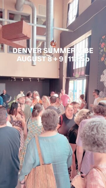โ๏ธ INDOOR ART FAIR. AIR CONDITIONING. IN AUGUST. In Denver, thatโs a luxury and we have it for you today and tomorrow!
Escape the heat this weekend at Summer Vibe Market inside The Arch in RiNo, featuring 140+ exceptional artists and makers from across the country.
Original art, design, jewelry, fashion, cocktails, espresso, chef-driven food and live music, all under one very cool roof.
August 8โ9 | 11AMโ5PM
The Arch | RiNo
Free admission
